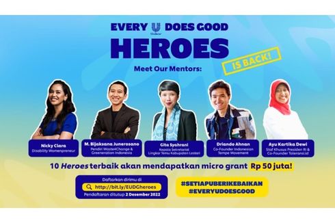 Every U Does Good Heroes Siapkan Anak Muda Jadi Sociopreneur, Sudah Daftar?
