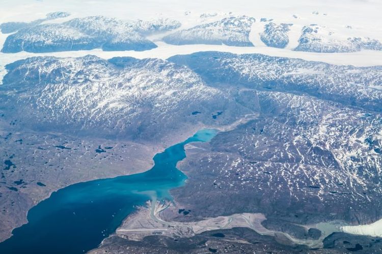 Bandara Narsarsuaq di Greenland.