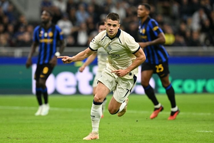 Hasil Inter Milan vs Club Brugge 3-4, Nerazzurri Masih Tanpa Poin di Liga Champions