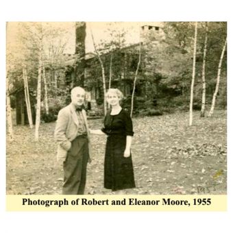 Robert Moore dan istrinya Eleanor