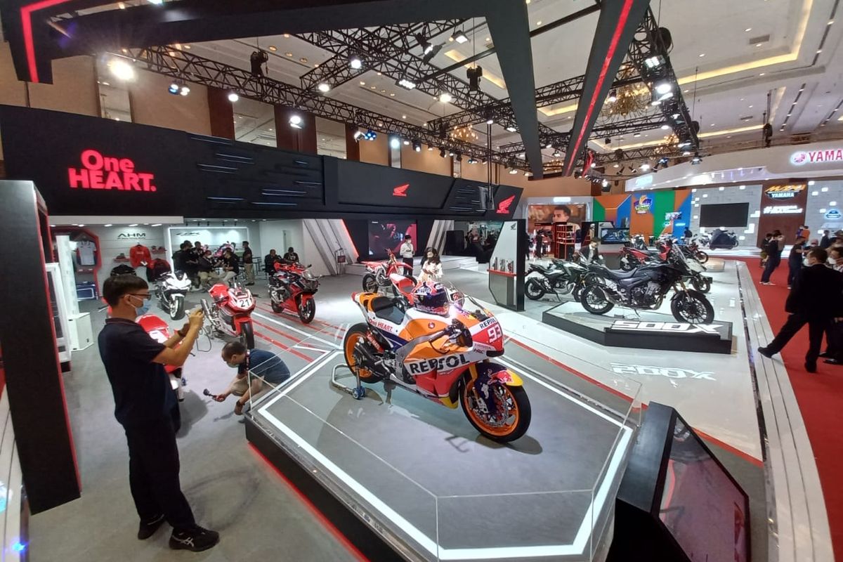 Booth Honda di IMOS 2022