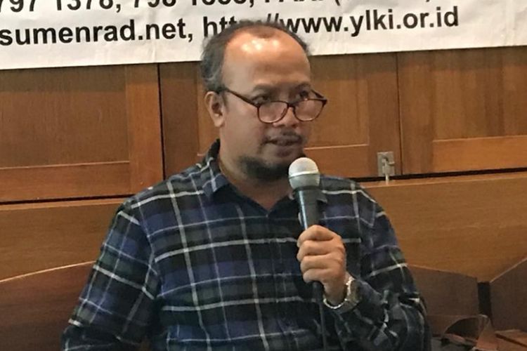 Ketua Harian Yayasan Lembaga Konsumen Indonesia (YLKI), Tulus Abadi.