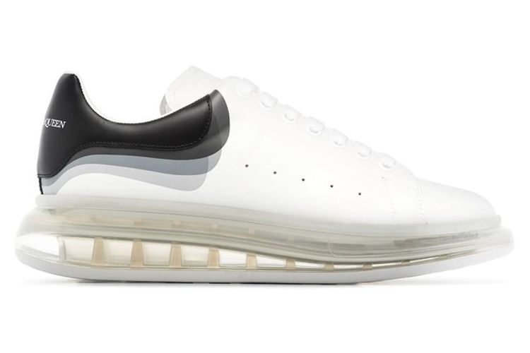 Alexander McQueen Oversized Sneaker White 3D