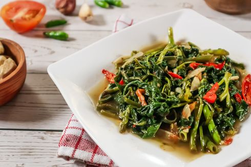 Resep Cah Kangkung Daging Sukiyaki, Rasanya Gurih Cocok Pakai Nasi