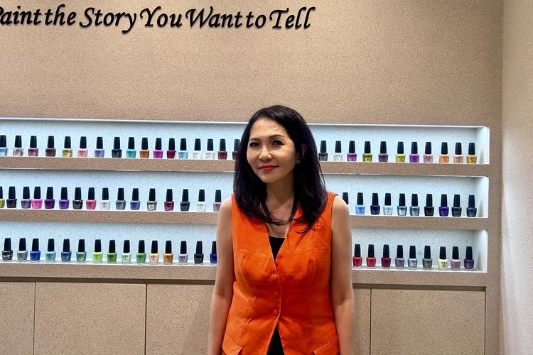 CEO OPI Indonesia, Herlina Perdana saat ditemui Kompas.com di Plaza Indonesia, Rabu (22/10/2025).