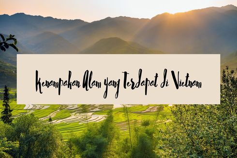 Kenampakan Alam yang Terdapat di Vietnam