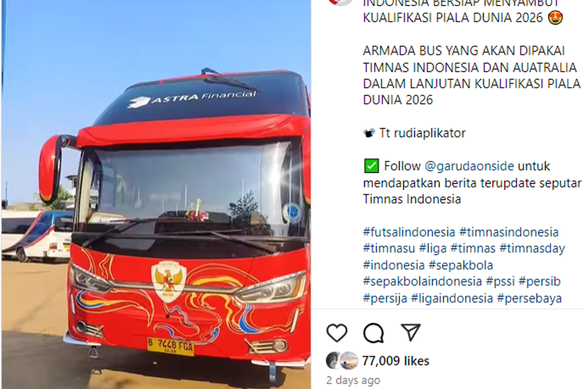 Bus Timnas Indonesia