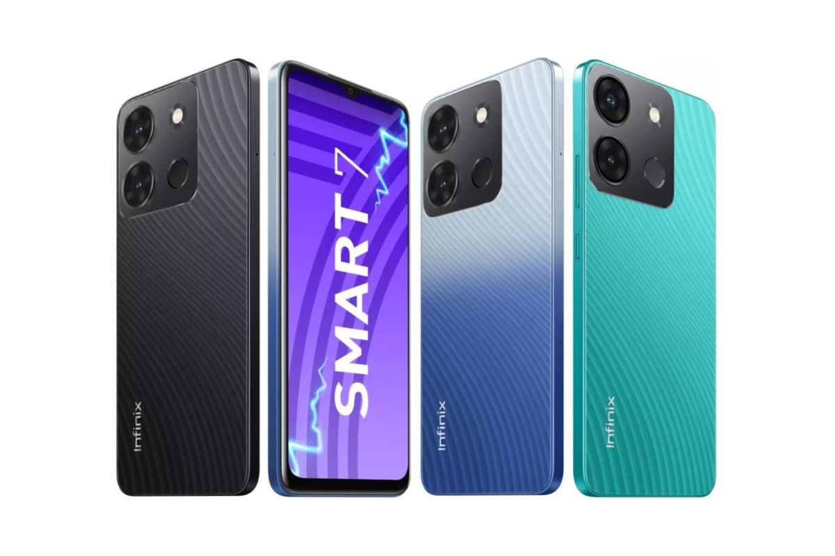 Infinix Smart 7 meluncur di India.