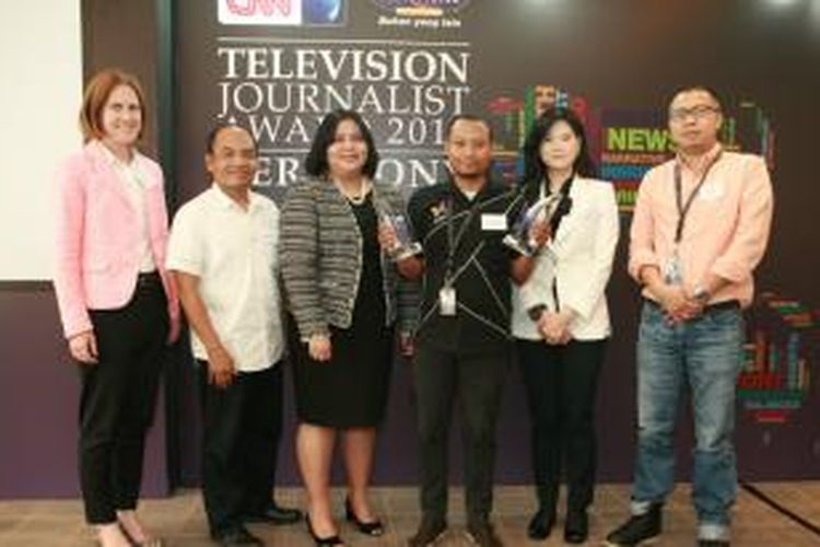 Jurnalis Kompas TV Odit Praseno Hadi terpilih menjadi CNN Television Journalist of The Year 2013.
