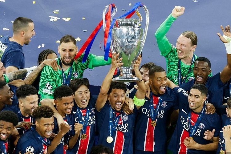 PSG Angkat Trofi 2025, Berikut Daftar Juara Liga Champions dari Masa ke Masa