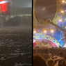 Momen Angin Kencang Meruntuhkan Panggung Festival Musik, Satu Tewas dan Puluhan Terluka