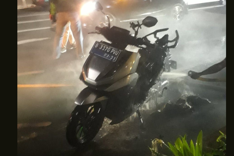 Motor Listrik Alva N3 Terbakar di Semanggi, Alva Buka Suara