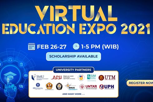 Ikuti Virtual Education Expo: Bedah Jurusan dan Beasiswa Kuliah 2021