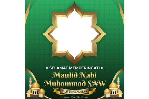 25 Link Download Twibbon Maulid Nabi Muhammad SAW