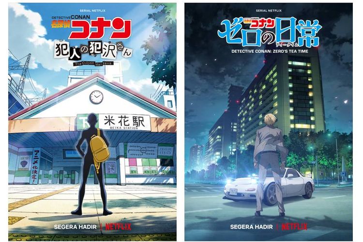 Dua spin-off dari seri Detective Conan, The Culprit Hanzawa dan Zero?s Tea Time