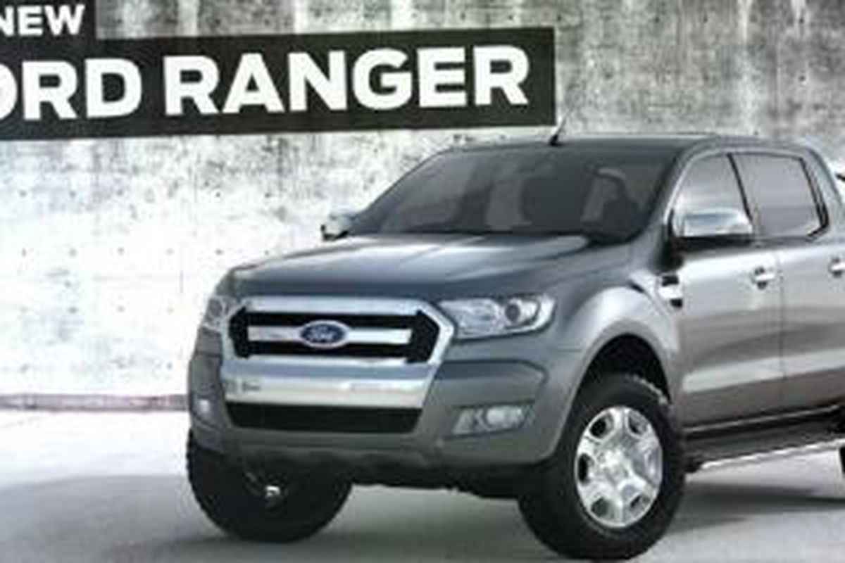 Penyegaran baru Ranger disiapkan Ford untuk 2015.