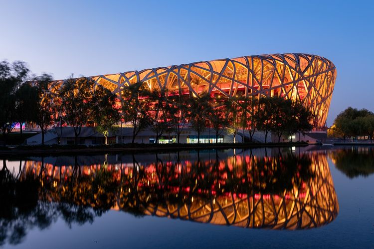 Stadion nasional beijing DOK. Shutterstock