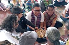 Datang ke Kampung Halaman, Paslon Pilkada Karo Abetnego Tarigan Disuguhi "Manuk Sangkep"