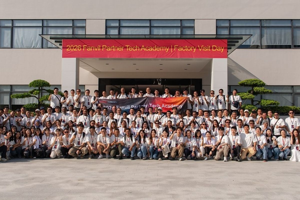 Foto Bersama Saat Mengikuti Fanvil Factory Visit, Shenzhen Tiongkok.