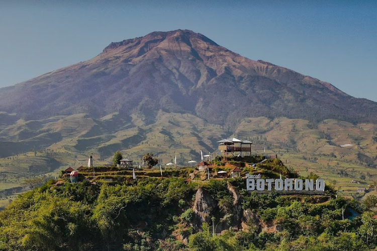 Puncak Botorono, tempat wisata alam di Temanggung.