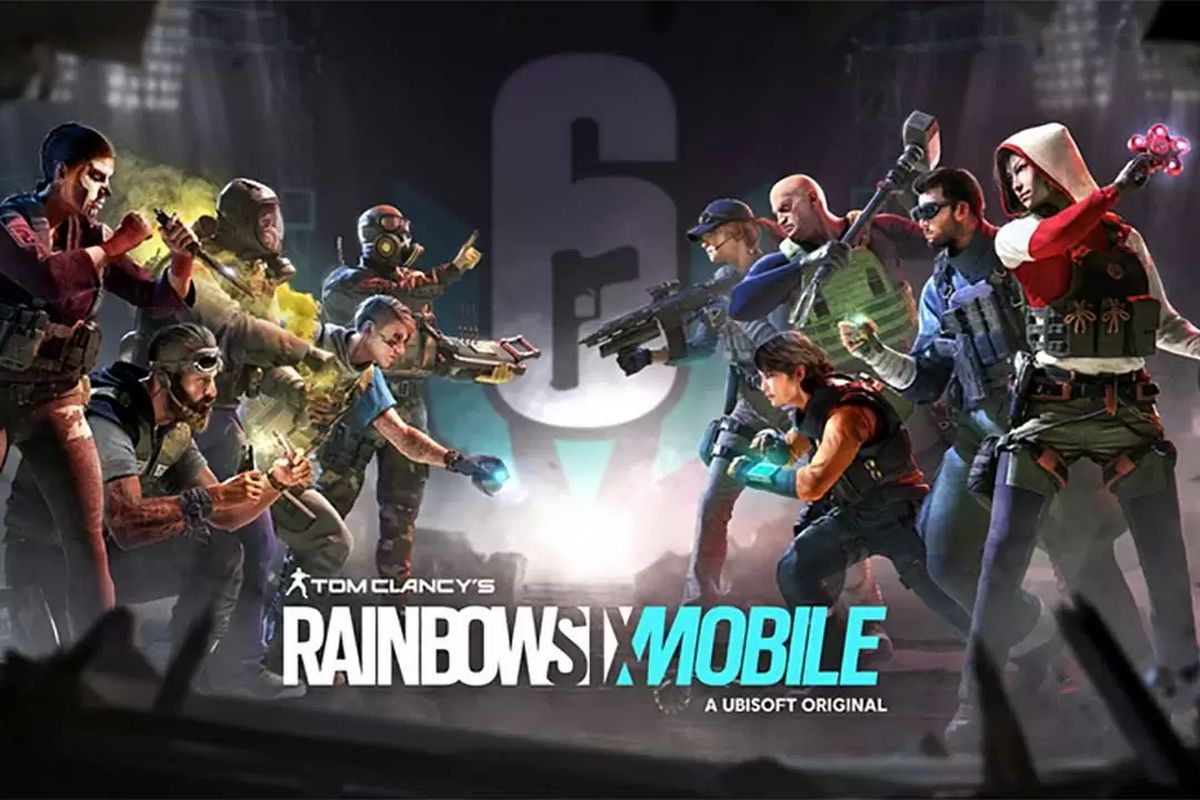 Ilustrasi game Rainbow Six Mobile.