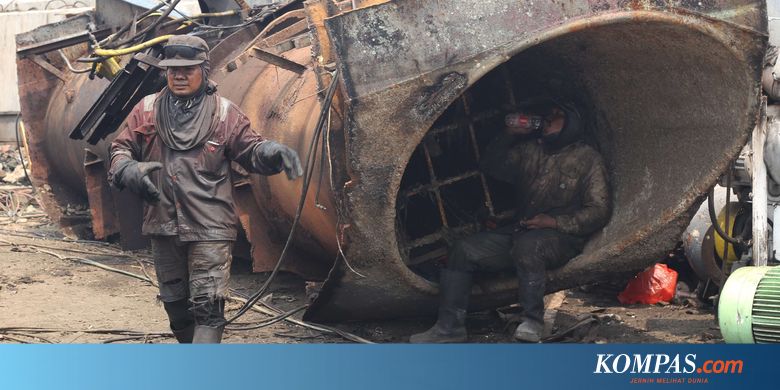 Kisah Pemotong Kapal Tua di Utara Jakarta, Pertaruhkan Keselamatan demi Rupiah