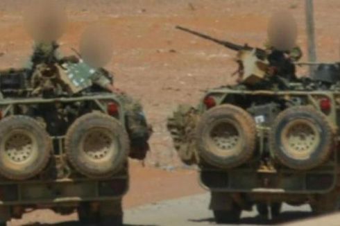 Pasukan Khusus Inggris Terekam Kamera Sedang Bertempur di Suriah 