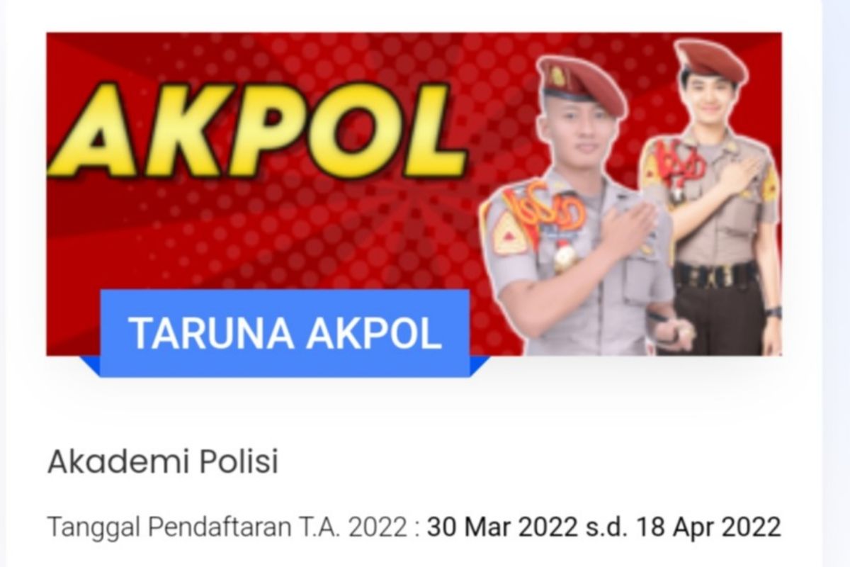 Gaji polisi lulusan Akpol dengan pangkat Ipda.