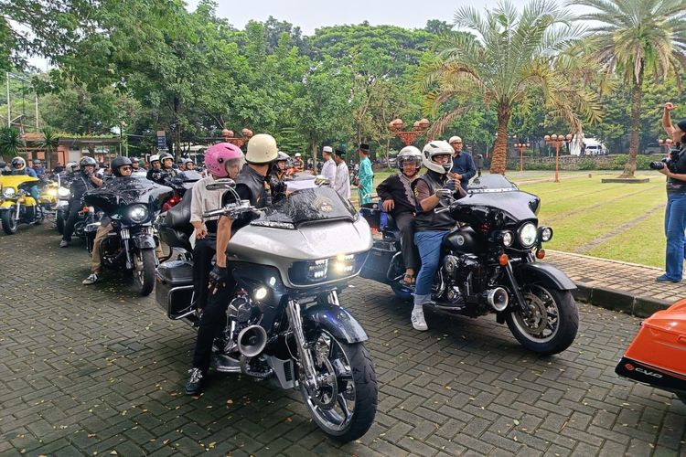 Aksi sosial B?Brothers mengajak anak yatim dan dhuafa keliling Bintaro naik motor gede