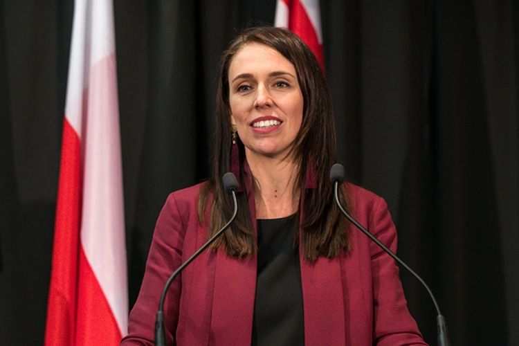 Perdana Menteri Selandia Baru Jacinda Ardern.