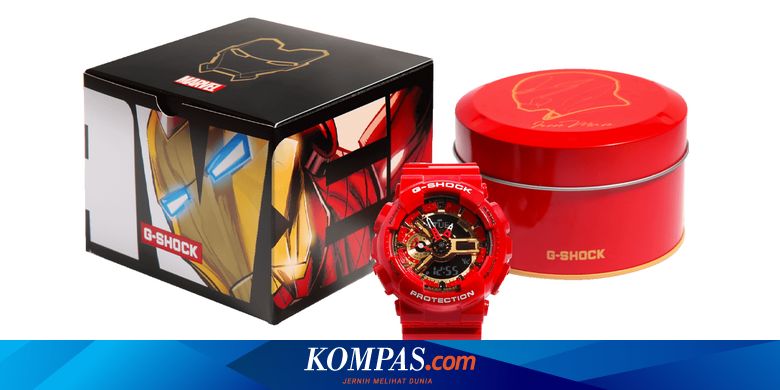 G Shock Kolaborasi Dengan Marvel Buat Koleksi Khusus Avengers