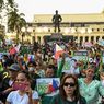 Demo Ribuan Orang di Filipina, Tuntut Pembebasan Rodrigo Duterte