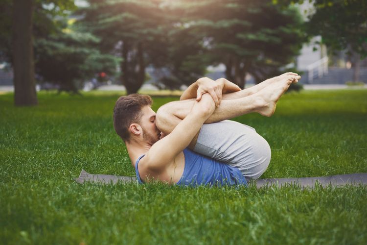 Pavanamuktasana pose