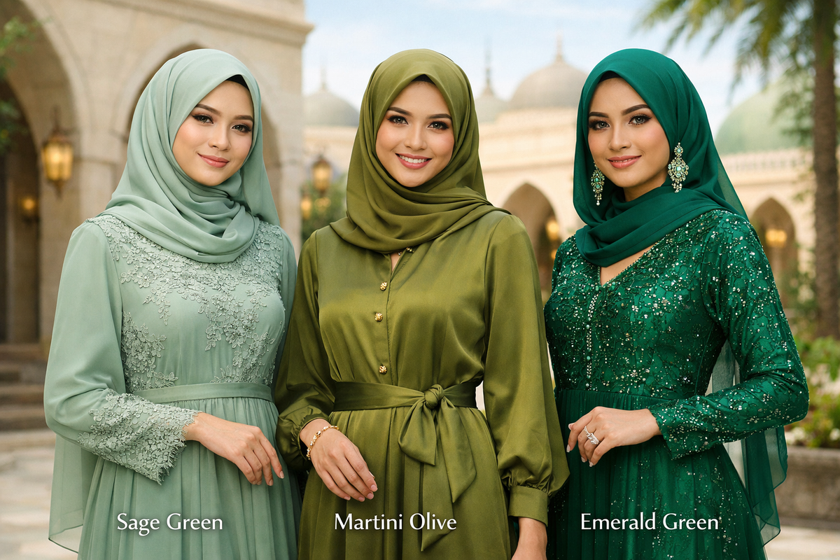 Evolusi Hijau Sage hingga Emerald