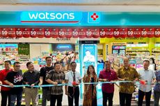 Watsons Buka 3 Gerai di Medan dan Batam, Ada Diskon hingga 50 Persen