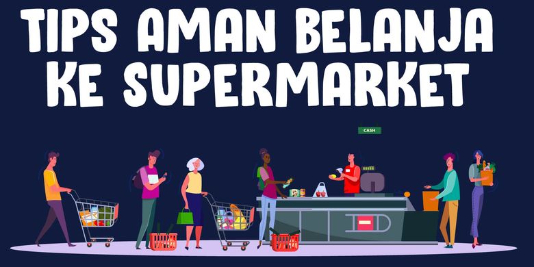 Serial Infografik Virus Corona Tips Aman Berbelanja