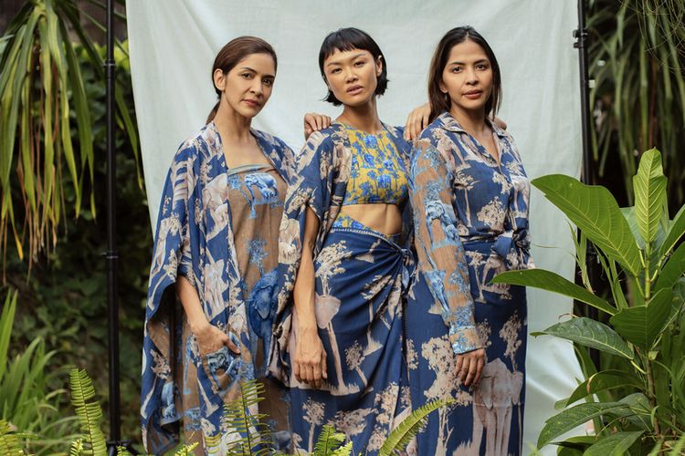 Kolaborasi merek fesyen lokal Cover Me Not x Ghea Resort luncurkan koleksi Borneo.