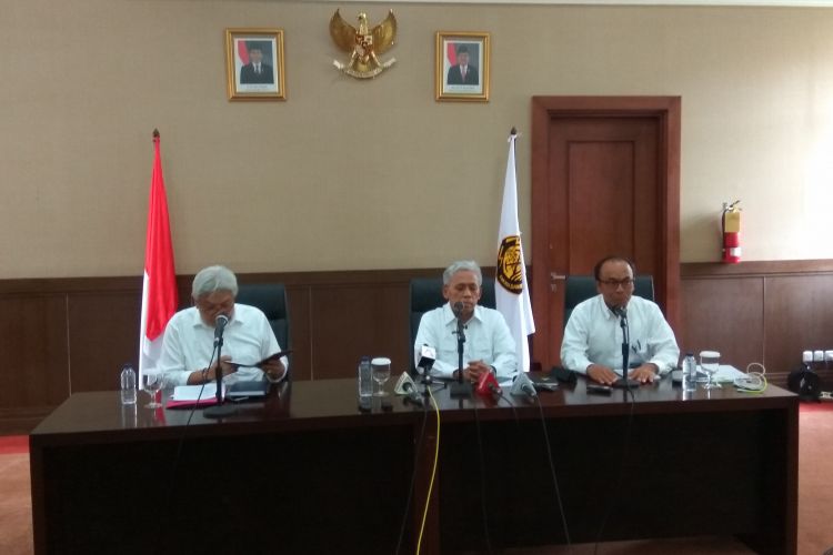Konferensi pers Kementerian ESDM terkait kelangsungan kontrak PT Freeport Indonesia.