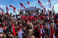 Pemprov Papua Tengah Bagikan 10.000 Bendera dan Pesta Rakyat Sambut HUT Ke-79 RI