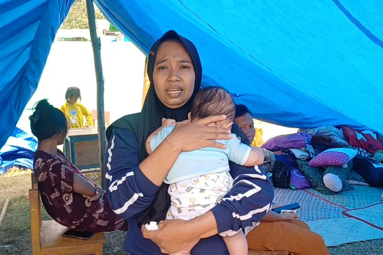 Pengungsi Mandiri di Manggarai Merasa Kerap Terlewat dari Bantuan Gempa