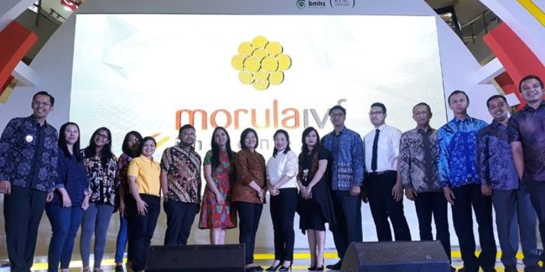 Pembukaan acara Fertility Science Week oleh klinik Morula IVF di mal Central Park Jakarta (6/9/2018).