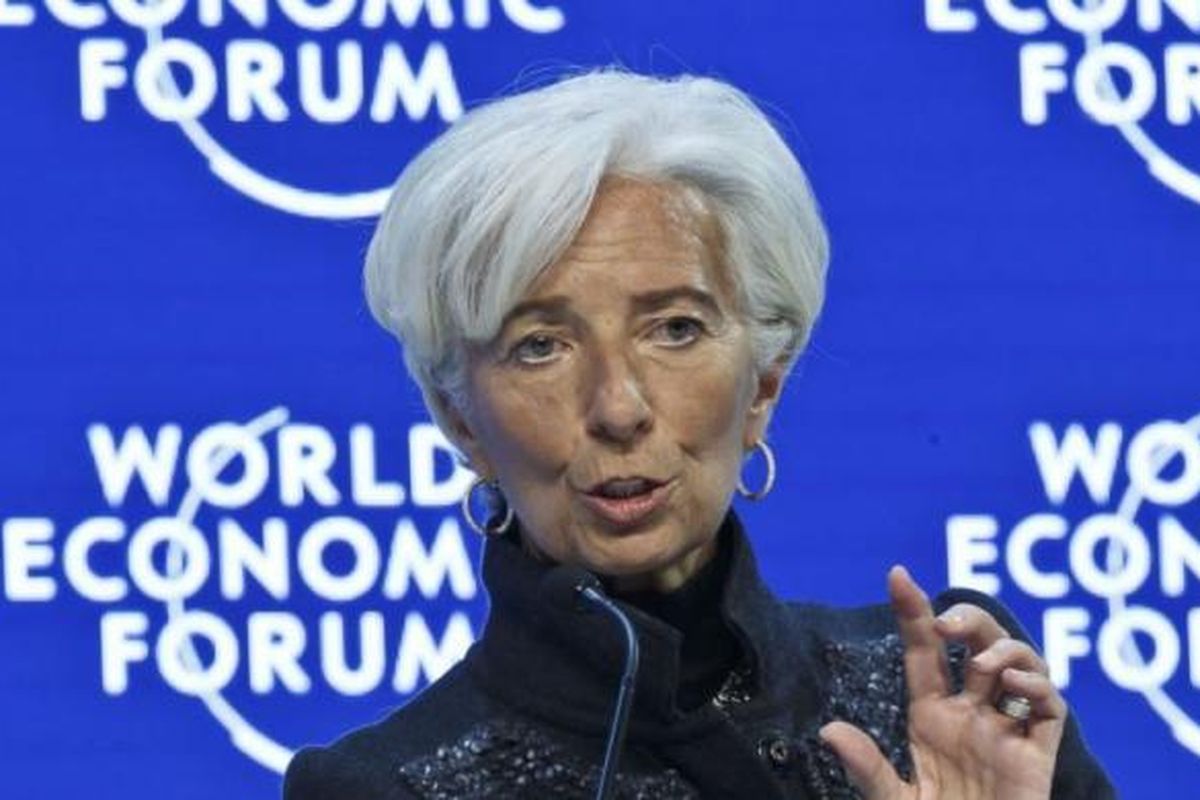 Direktur IMF Christine Lagarde.