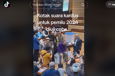 Viral, Video Sebut Kotak Suara Kardus untuk Pemilu 2024 Diuji Coba, Ini Kata KPU