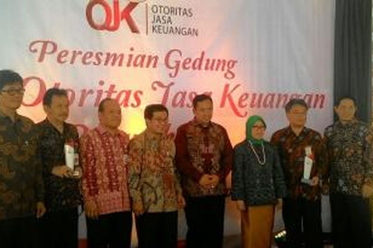 Suasana peresmian kantor OJK di Purwokerto, Jawa Tengah, Selasa (7/4/2015).