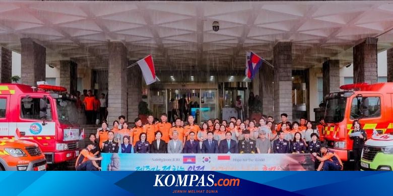 Korea Selatan Kirim 8 Kendaraan Pemadam dan Ambulans ke Indonesia dan Kamboja
