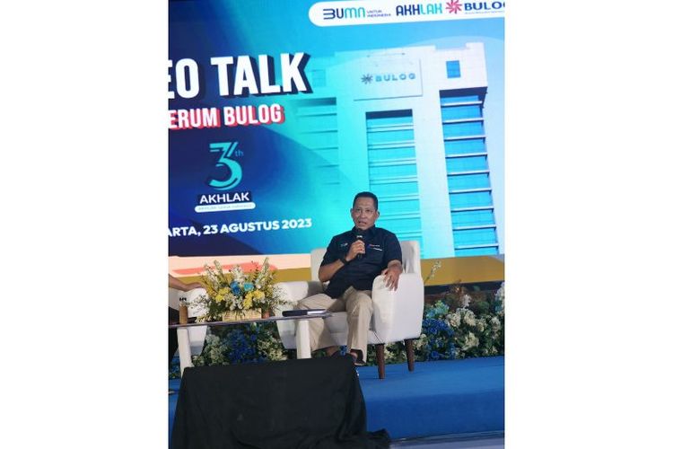 Direktur Utama Perum Bulog Budi Waseso. 