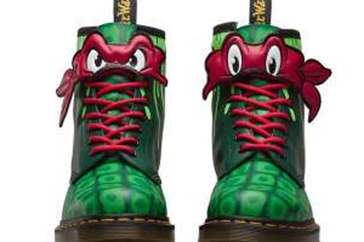 Koleksi Ninja Turtles dari Dr Martens