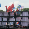 Berinisiatif Temui Massa Buruh, 4 Perwakilan DPD RI Ditolak dan Dilarang Naik Mobil Komando