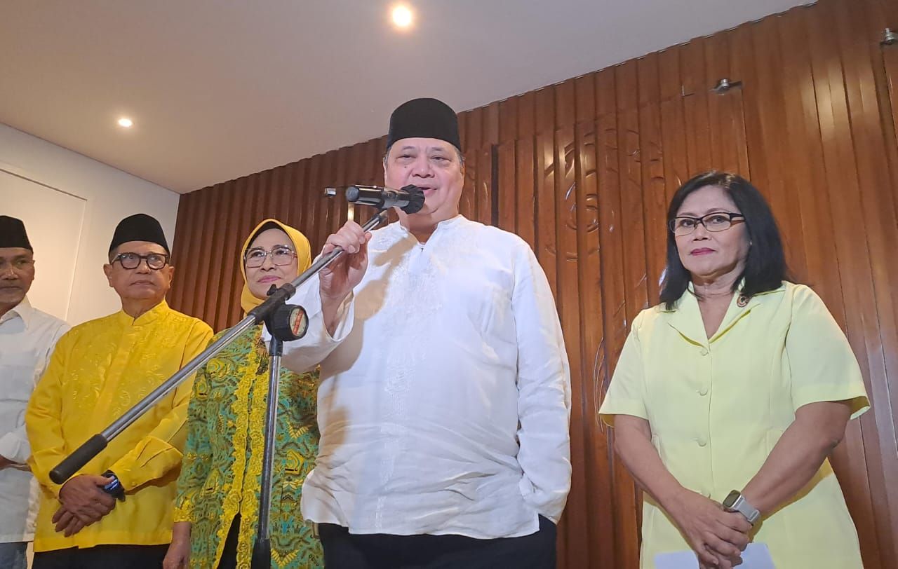 Soal Prabowo Ikut Ratas soal Ekonomi, Airlangga: Sebagai Pemenang Pemilu