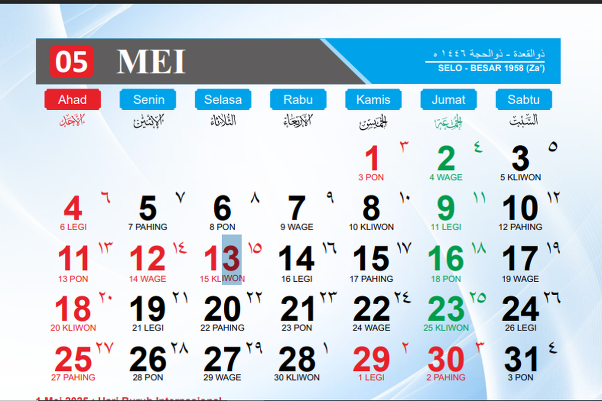 Hari Raya Waisak libur atau tidak? Cek libur Nasional kalender Mei 2025